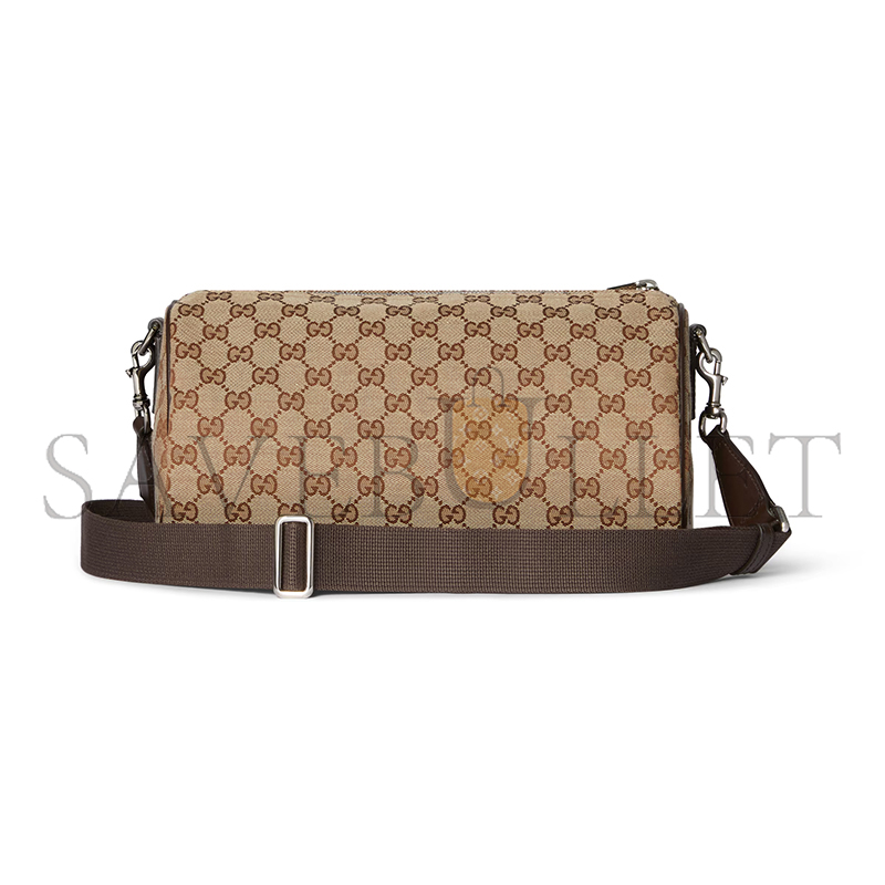 GUCCI GG CANVAS SMALL CYLINDER BAG ‎‎834455 (30*16*16cm)